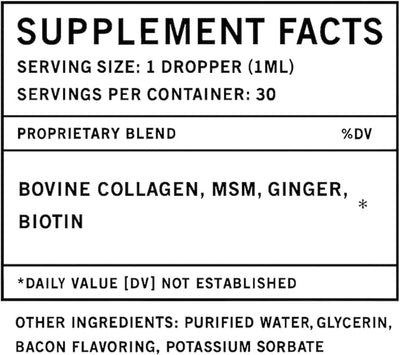Collagen for Dogs - Dog Collagen - Supports Joint Health, Skin & Coat Health, & Much More - May Help Reduce Redness & Itching - Itch Relief for Dogs - Dog Skin and Coat Supplement - 1 fl oz
