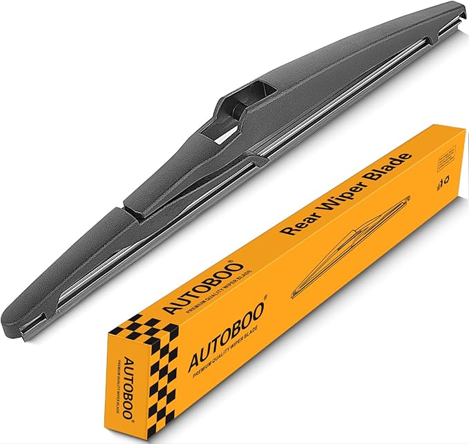 AUTOBOO 10 Inch Rear Wiper Blade Replacement for TOYOTA RAV4 2018 2017 2016 2015 2014 2013 Highlander 2023 2022-2020 Jeep Compass 2025-2019 2018 -Genuine OE Back Windshield Wiper Blade (Pack of 1)