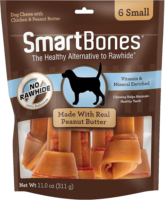 Small Chews, Treat Your Dog to a Rawhide-Free Chew Made with Real Meat and Vegetables