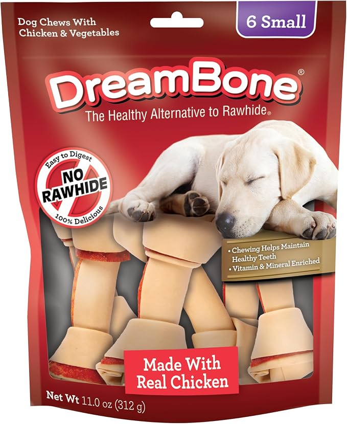 Small Chews, Treat Your Dog to a Chew Made with Real Meat and Vegetables
