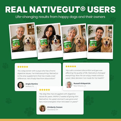 Natural Probiotic Supplement for Pets, Supports Digestive Health & Gut Microbiome, 8 Probiotic Strains, Powder Form, 30 Scoops