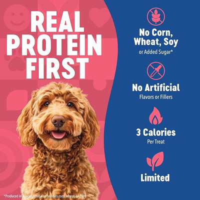 Finley's Training Treats for Puppies, Soft Salmon Dog Treats for All Dogs and Sizes, Limited Ingredient, Low Calories, 16oz, 6 Pack