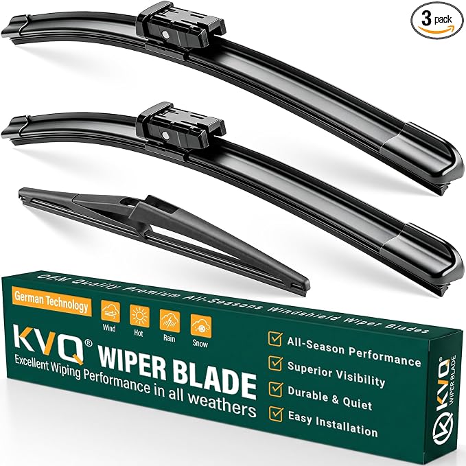 Windshield Wiper Blades Replacement for Mercedes-Benz GLE Class 2016-2017 W166 ML Class 2012-2015,Original Equipment Replacement Front Rear Wiper Blade Set - 26" 23" 12" (Set of 3)
