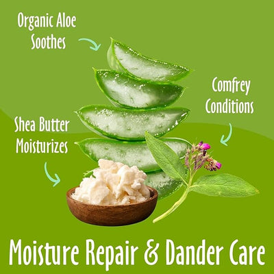 earthbath, Shea Butter Spray - Dog Dandruff Treatment, Dog & Cat Skin Moisturizer, Plant-Based, Cruelty-Free, Vegan, Gluten-Free, Non-GMO, Moisture Repair & Dander Care - 8 Oz