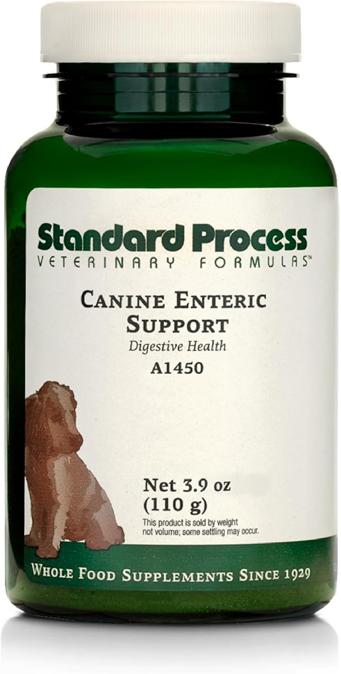Canine Enteric Support - Digestive System Support for Dogs - Nutritional Dog Supplement for Gut Health - Canine Supplement Formula to Aid Healthy Digestion - 110 g