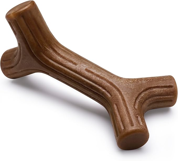 Bacon Stick Durable Dog Chew Toy for Aggressive Chewers, Real Bacon, Made in USA, Giant