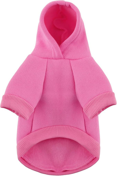 Paiaite Pink Chihuahua Dog Hoodie: Keep Your Pup Warm and Stylish with a 'The Dog Face' Printed Sweatshirt Pet Clothes, and Sweater Coat All in One Perfect for Winter and Cool Summer Nights! Pink XL