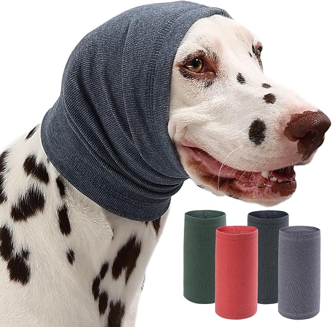Dog Ear Muffs Warp Anxiety Relief/Noise Protection - Grooming - Thunder - Fireworks