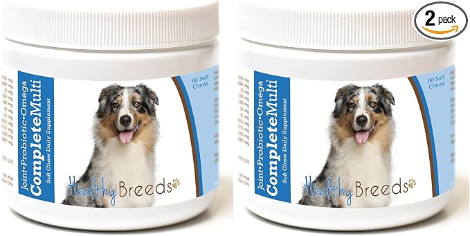 Australian Shepherd All in One Multivitamin Soft Chew 60 Count (Pack of 2)
