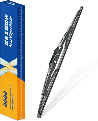 13 Inch Rear Wiper Blade Replacement for Ford Transit 2013-2010 Explorer 2010-2006 Freestyle 07-05;Honda CR-V 2016-2012 2006-2000 Terrain 17-10 Rear Windshield Wiper Blade(13-1)