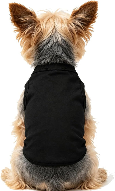 Dog Vest Dog Shirt Cotton Soft Breathable Pet Clothes Comfortable Daily Wear Outdoor Activity Outfit for Puppies Adult Dogs Easy to Put On Skin-Friendly