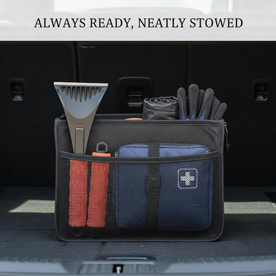 Glove Box Snow Shovel, Detachable PP Plastic Blade with EVA Grip Handle, Compact Vehicle Winter Tool for Car Trunk Storage (1 PC)