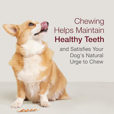 SmartBones SmartChips with Real Peanut Butter, Rawhide-Free Chews for Dogs, 12 Count