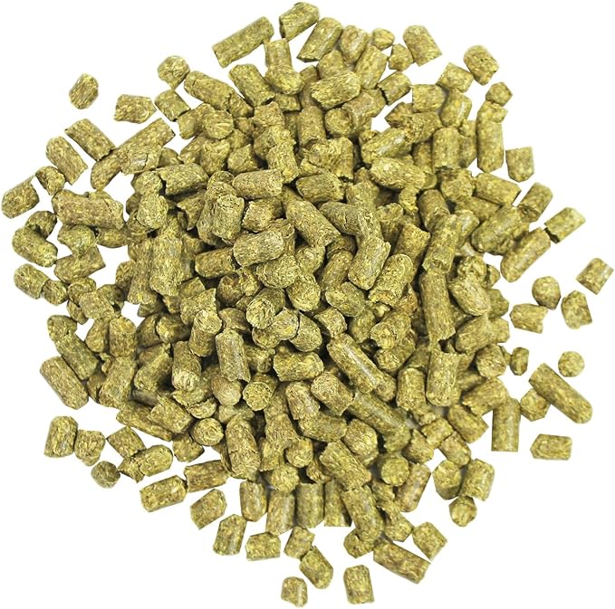 Timothy Pellets (7.5 lb.) - 100% All Natural, High Fiber, Sun Cured Timothy Hay Grass Food & Treat - Rabbits, Guinea Pigs, Chinchillas, Degus, Prairie Dogs, Tortoises, Hamsters, Gerbils, Rats