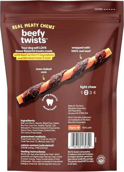 Oinkies Beefy Twists, 14 Count