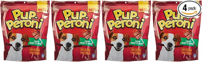 Pup-Peroni Original Lean Beef Flavor Dog Snacks, 22.5 Ounce Bag (Pack of 4)