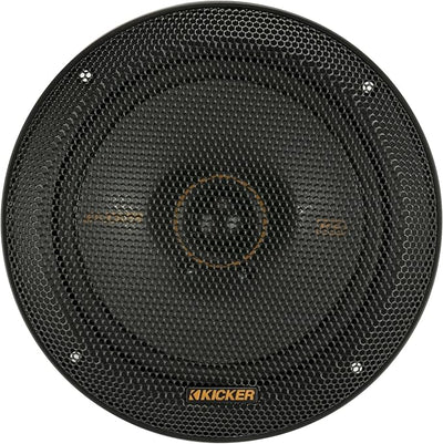 KICKER 51KSC6504 KS-Series 6.5" Coaxial Speakers with .75" tweeters, 4-Ohm, Pair
