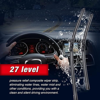 24"+18" Windshield Wiper Blades Replacment for BMW M4 428i 435i 440i 2020-2014 X1 2015-2013,320I 2013-2012 All-Season Windshield Wiper Blades(Set of 2) Pinch Tab