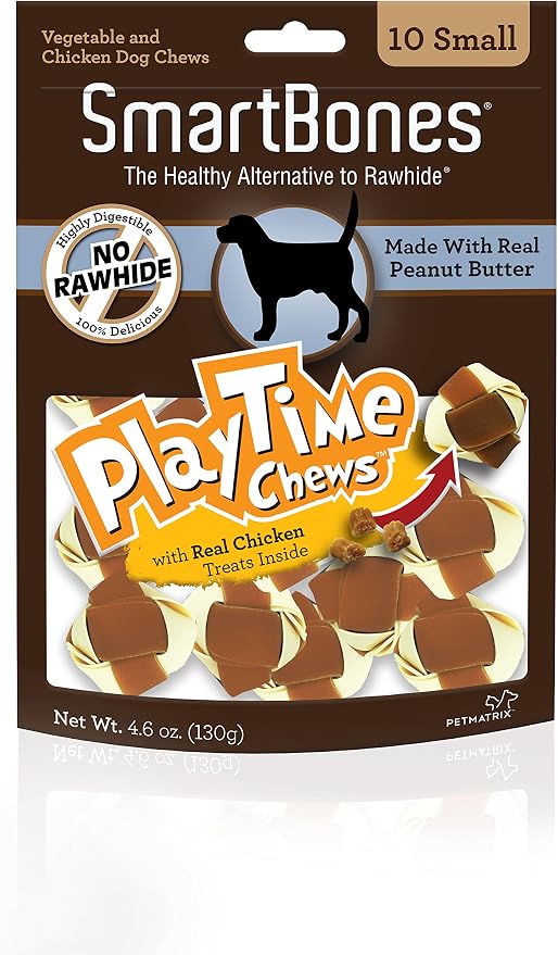 DoubleTime Rolls and Playtime Chews, Treat Your Dog to a Rawhide-Free Chew Made with Real Meat and Vegetables