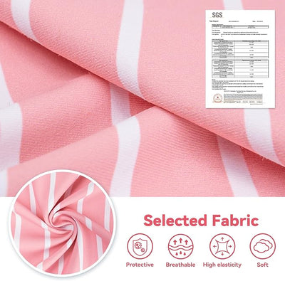 cyeollo Dog Surgery Recovery Suit, Surgical Suit for Female Male Dogs, Soft Dog Onesie, Spay Neuter Body Suits, E-Collar & Cone Alternative, Anti-Licking Wound, Puppy Clothes for Small Dogs, Stripes M