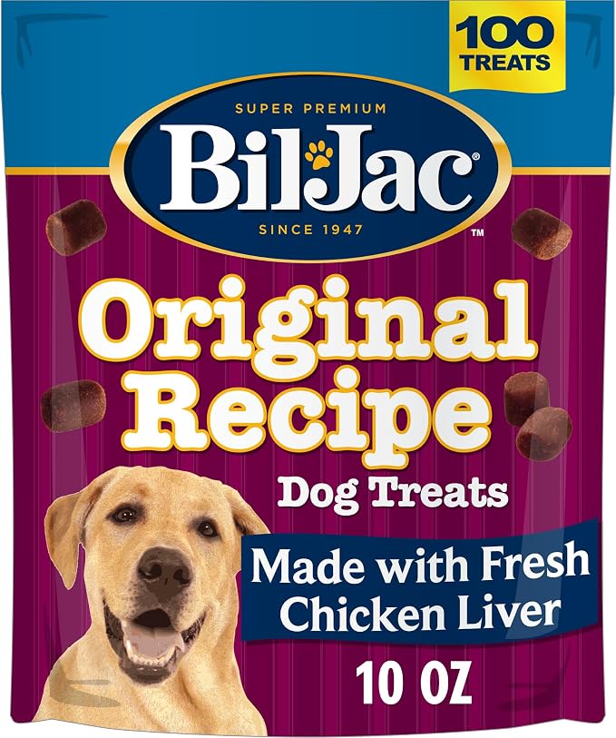Original Recipe Soft Dog Treats | Real Chicken Liver | 10 oz Resealable Bag