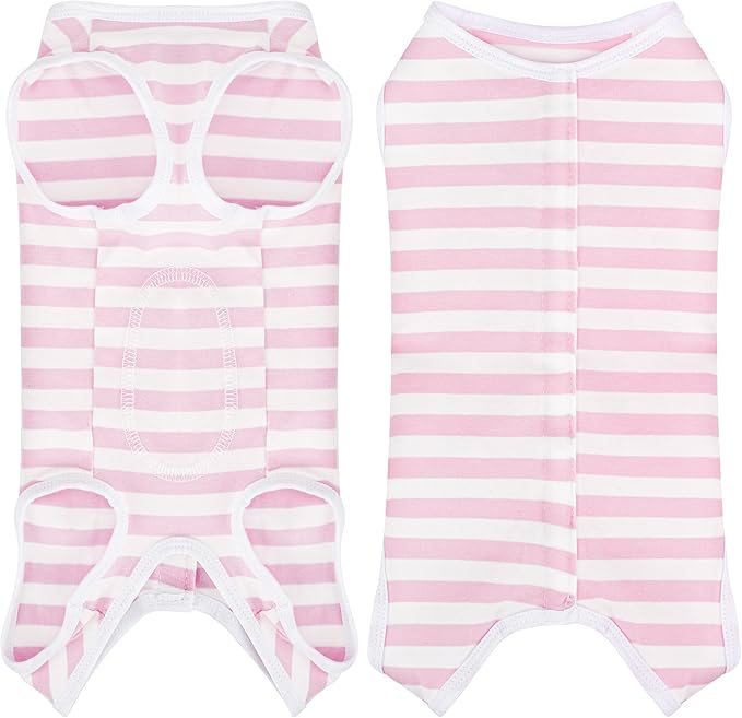Comprehensive Post Surgery Dog Recovery Suit Ensuring Ultimate Comfort Unrestricted Mobility: Premium Cotton Protective Wound Care Shirt for Puppies, Cats, and Small Pets L