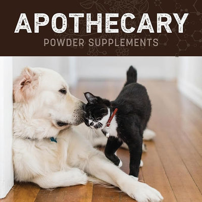 Earth Animal Apothecary Powder Supplement - Healthy Digestion Nutritional Powder for Dogs & Cats - 8 oz