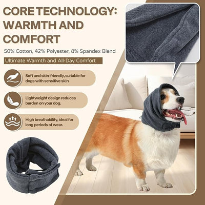Dog Head Ear Warp Relief Ear Muffs Noise Protection