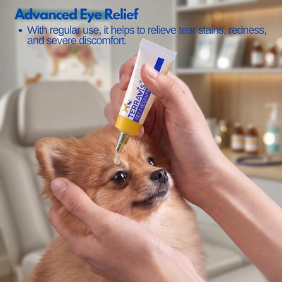 Pet Eye Care Ointment for Dogs, Cats and All Pets 1/8 oz /3.5gr Tube