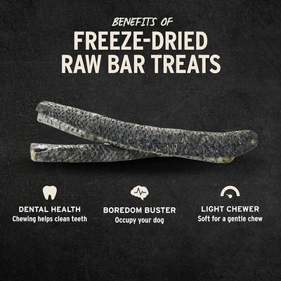 Vital Essentials Freeze-Dried Raw Salmon Skin Dog Treat & Natural Chew, 1-Pack | Single Ingredient Dog Treat for Light Chewers | Made in USA