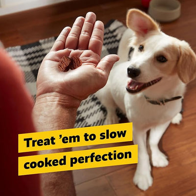 Pup-Peroni Tender Cuts, Beef Recipe Dog Treats Slow Cooked for 4 Hours, 20 Oz. Canister