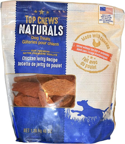 Tyson Top Chews Chicken Jerky 48Oz Top Chews Chicken Jerky Fillets