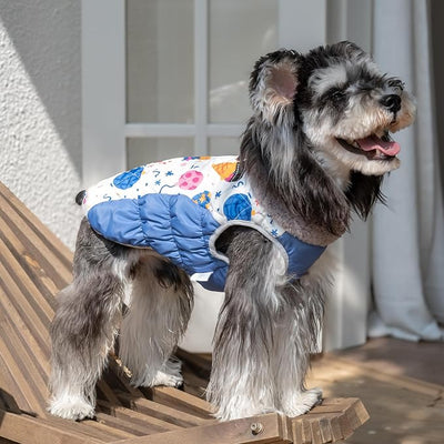 CuteBone Waterproof Winter Coat with Harness, Reflective Warm Jacket with Zipper for Cold Weather, Snowsuit for Small Medium Large Dogs YRFN09XXL
