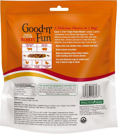Good'n'Fun Gnf Triple Flavor Blasts 12 OZ - Pack of 1