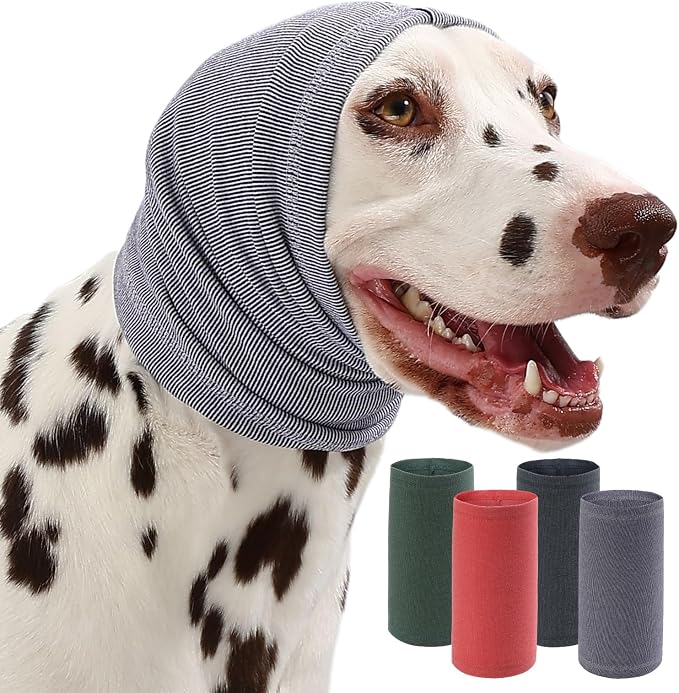 Dog Ear Muffs Warp Anxiety Relief/Noise Protection - Grooming - Thunder - Fireworks