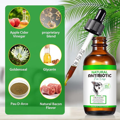 Dog Antibiotics Antibiotics for Dogs Dog Eye Infection Treatment Dog Cough Treatment Dog Cough Treatment 2.02fl.oz (60ml)