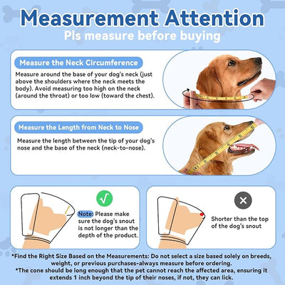 WinWeal Upgraded Soft Dog Cone Collar for Large Medium Dogs After Surgery – Adjustable Transparent Recovery Collar, Breathable Elizabethan E-Collar for Wound Healing & Anti-Licking (XXL, Black)