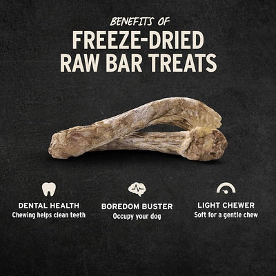 Vital Essentials Freeze-Dried Raw Duck Neck Dog Treat & Natural Chew, 3-Pack | Single Ingredient Dog Treat for Light Chewers | Made in USA