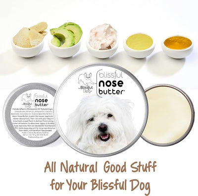 The Blissful Dog Coton De Tulear Unscented Nose Butter, 1-Ounce