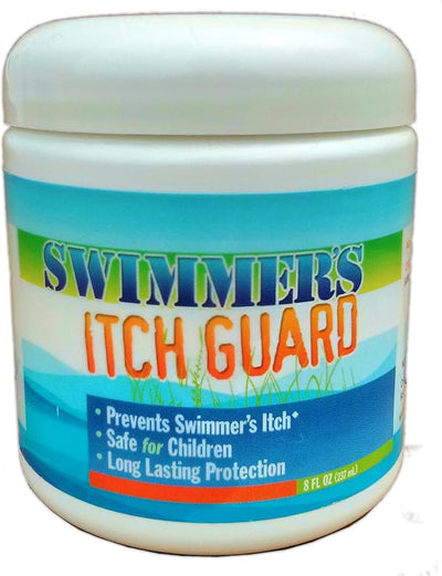 Swimmer's Itch Guard Cream – Prevents Swimmer’s Itch, Duck Itch, Lake Itch – Water-Resistant Repellent for Kids & Adults – Natural Protection for Lakes, Rivers, and Ponds – 4 oz.