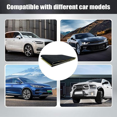 Battery Insulation for Cars Adhesive Auto Supplies | Car Battery Fireproof Blanket for Drivers Trucks SUVs RVs Sedans Fleet Managers Garage Overnight Parking Daily Commute Road