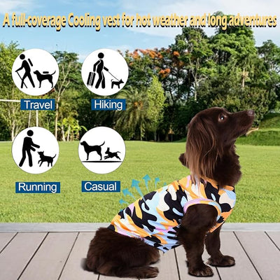 Dog Cooling Shirts, Extra Small Dog Shirts, Dog Clothes for Boy Girl Dogs, Dogs Cooling T-Shirts for Yorkie, Chihuahua, Dog Summer Shirts, Dog UV Shirt, Dog UV Shirt, XS, 2 Pcs