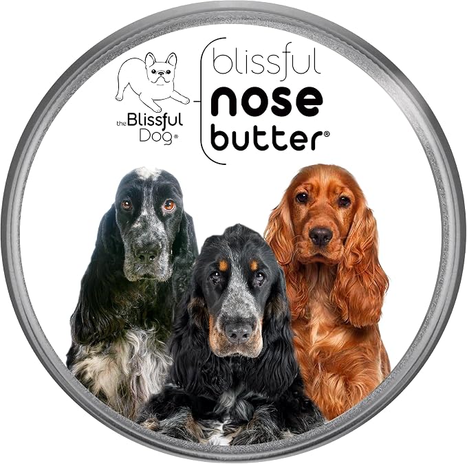 English Cocker Spaniel Unscented Nose Butter, 16oz