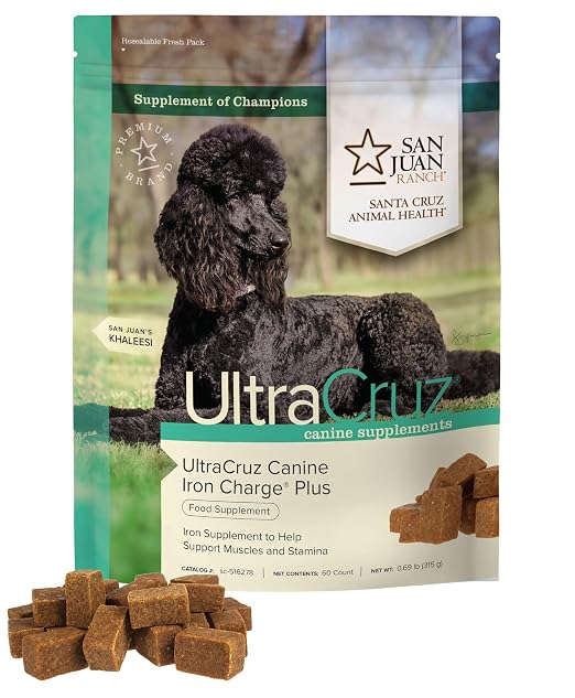 Canine Iron Charge® Plus, 60 Tasty Chews