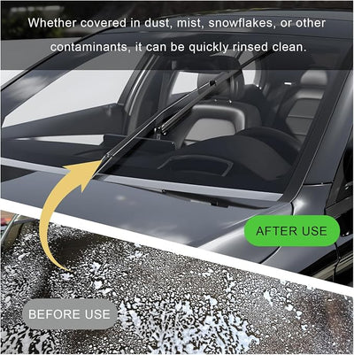 4PCS Front Windshield Washer Nozzles, Double-Hole Windshield Wiper Nozzles Washer Spray Jet Kit, Adjustable Windscreen Squirter Nozzle Replacement for Cars SUVs Trucks