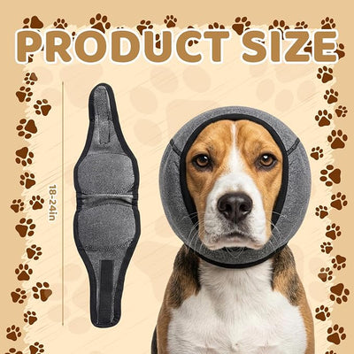 1 piece Dog Ear Wrap, No Flap Ear Wrap for Dogs Hematoma, Dog Ear Covers for Bath Water Protection, Dog Earmuffs for Sound Noise Red, Winter Ear Warmth Protection
