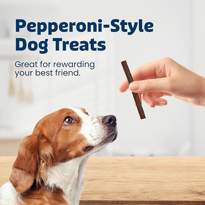 Blue Buffalo Chicken Stix Pepperoni-Style Dog Treats, Soft & Meaty Dog Snacks Made in the USA with Real Chicken & Natural Ingredients and Enhanced with Vitamins, Minerals, & Other Nutrients, 24 oz.