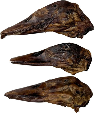 HDP Duck Head Dog Chew Flavor:Duck Size:Pack of 10