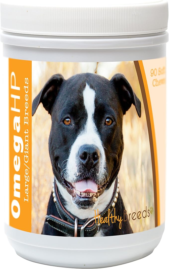 Pit Bull Omega HP Fatty Acid Skin and Coat Support Soft Chews 90 Count