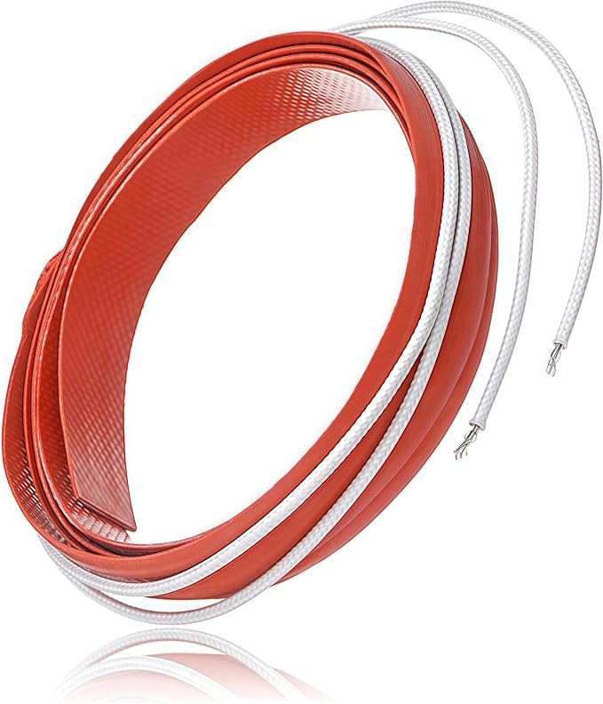 1.2m 150W 12V Silicone Heater Strip for Windshield Screen Wiper Thermal Heating Pads Flexible Silicone Heater (1 piece)